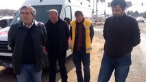 Cizre'ye ulaşmaya çalışan sağlık ekibine polis engeli