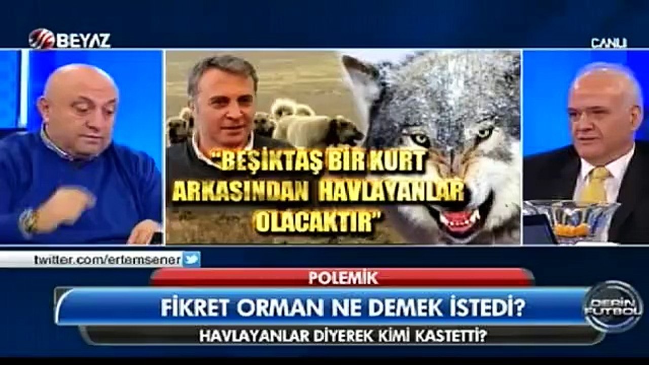 Ahmet Çakar Fikret Orman bana ana avrat küfür ediyor! Dailymotion Video