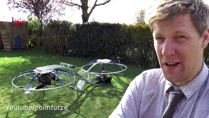 Çılgın mucit Colin Furze&#39;den, ayakları yerden kesen bisiklet; Hoverbike