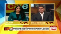 MVS rompe relaciones con Carmen Aristegui