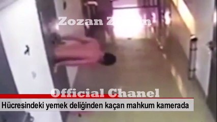 Rusya&#39;da bir mahkum hücresindeki yemek deliğinden kaçtı