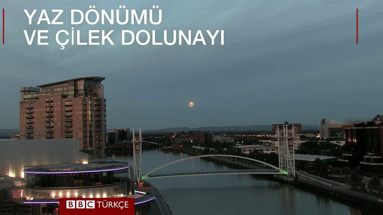 Çilek dolunayı ve yazın dönümü...