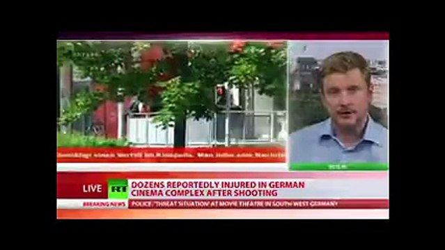 Almanya'daki saldırı sonrası yapılan operasyondan ilk görüntüler