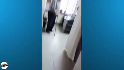 Doktorun yaşlı hastaya hakaretleri kameraya yansıdı