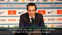 Emery expects champions PSG to challenge in Europe next season