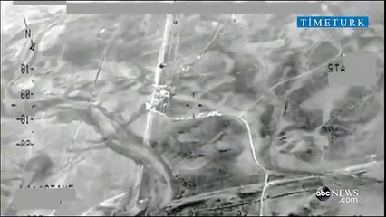 Felluce'de IŞİD konvoyu böyle görüntülendi