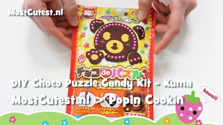 Japans Snoep maken: Choco Puzzle Kuma/Bear - Popin Cookin MostCutest.nl