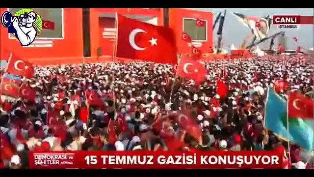 Darbe girişiminde yaralanan vatandaşın konuşması