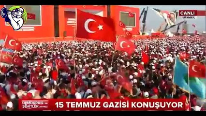 Darbe girişiminde yaralanan vatandaşın konuşması