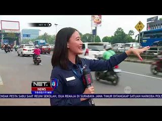 Live Report, Uji Coba Peraturan Ganjil Genap di Gerbang Tol Cibubur 2 - NET 10