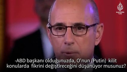 Trump: Putin, Obama&#39;dan daha iyi bir lider