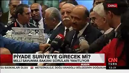 Milli Savunma Bakanı: Suriye&#39;ye piyade sokmayacağız