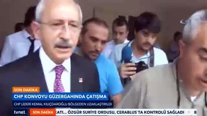 Kılıçdaroğlu, saldırı sonrası güvenli bölgeye böyle götürüldü