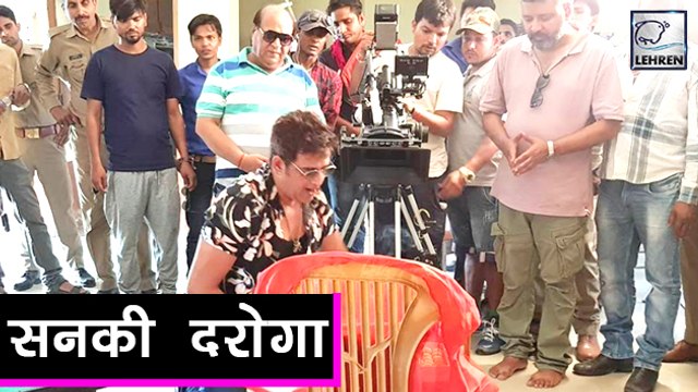 रवि किशन -अंजना सिंह की 'सनकी दरोगा' की शूटिंग शुरू,देखिये फोटोज | Ravi Kishan
