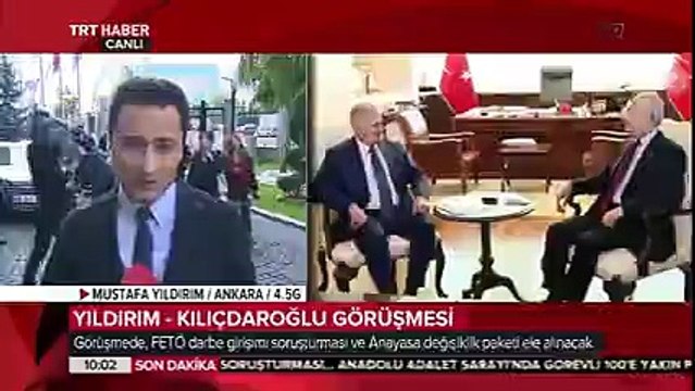 Başbakan Yıldırım ile Kılıçdaroğlu bir araya geldi, gündem kararnameler