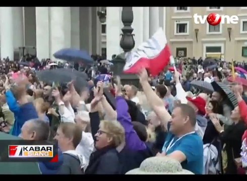 Paus Fransiskus Serukan Perdamaian di Suriah