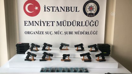 Silah kaçakçılığına yönelik operasyon - İSTANBUL