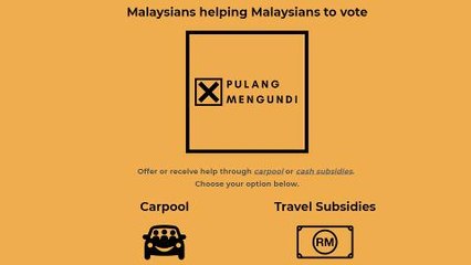 RM110,000 raised for outstation voters