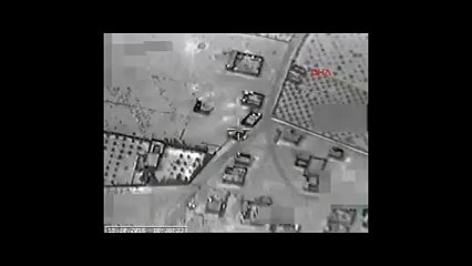 TSK, PYD'nin vurulma anını yayınladı