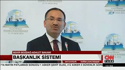 Bekir Bozdağ: İstediğiniz kadar yok deyin, fiili başkanlık var!