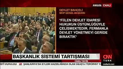 Bahçeli&#39;den başkanlık açıklaması: Meclis&#39;te evet dersek, referandumda da evet deriz!