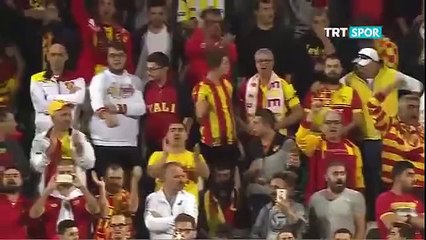Göztepe-Eskişehirspor maçında çıkan olaylar