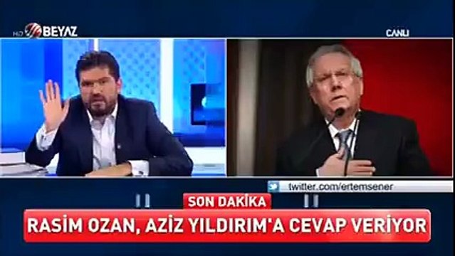 Rasim Ozan Kütahyalı'dan Aziz Yıldırım'a MİT dosyalı tehdit