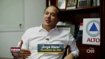 Jorge Nazer habla sobre los obstáculos para su empresa