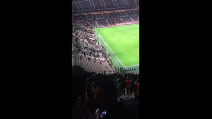 Dersimspor taraftarından TT Arena&#39;da &#39;Berkin Elvan&#39; tezahüratı
