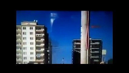 Gaziantep'teki ikinci patlama anı kameraya yansıdı