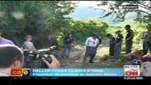 México: autoridades encuentran fosas clandestinas