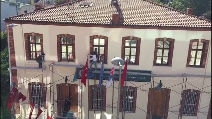 AB&#39;nin İstanbul ofisinde skandal görüntüler