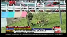Detienen a tres sospechosos del atentado en Chile