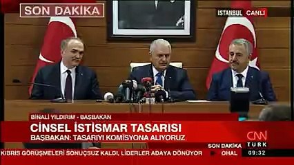 Başbakan Yıldırım: Tasarıyı komisyona geri çekiyoruz