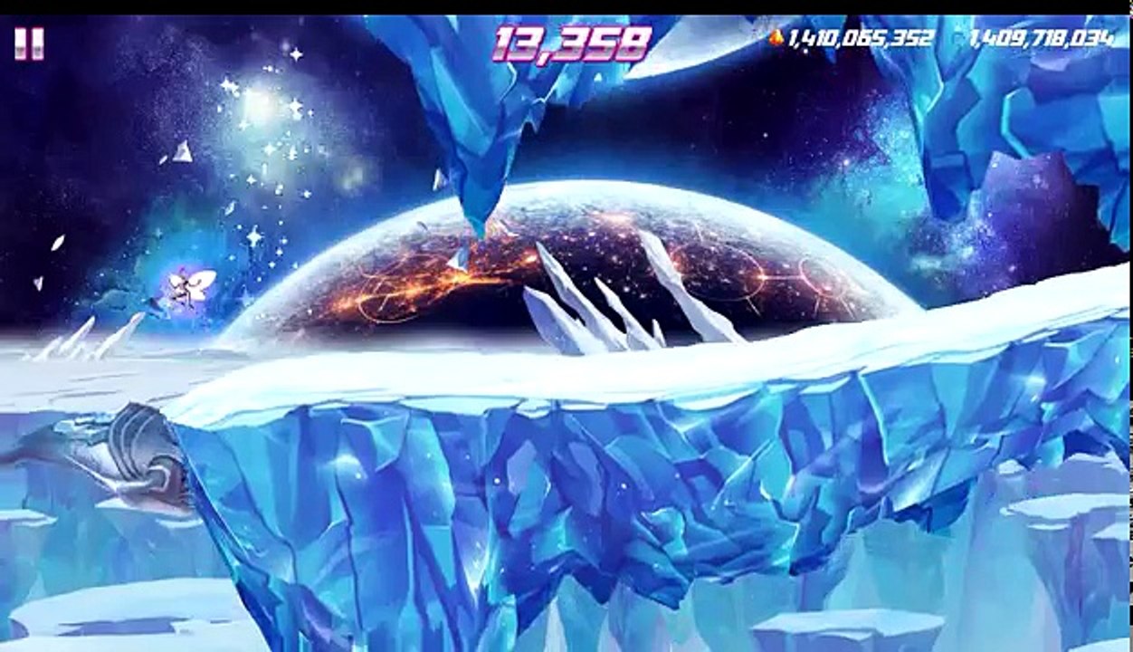 Robot Unicorn Attack 2 ICE WORLD Reindeer Unicorn 91,434 Android [Game #4]