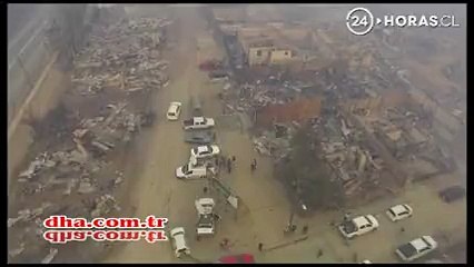 Orman yangınları bir kenti tümüyle kül etti!