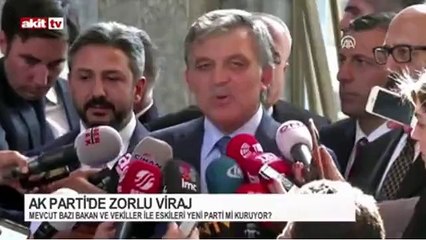 Akit TV: Abdullah Gül, yeni parti kurmak amacıyla Tony Blair ile Ürdün&#39;de buluştu