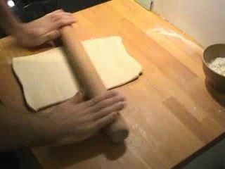 Façonnage suite croissant choco