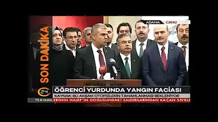 Başbakan Yardımcısı Kaynak'tan, öğrenci yurdunda yaşanan faciayla ilgili açıklama