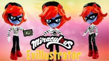 Miraculous Ladybug Toy NATHANIEL Evillustrator Doll Custom Tutorial | Evies Toy House