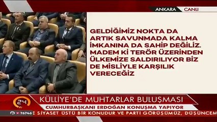 Erdoğan&#39;dan &#39;milli seferberlik&#39; ilanı