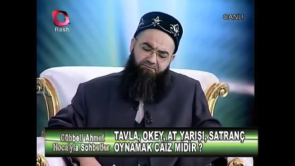 Cübbeli Ahmet 5 yıl önce satranç ve şans oyunları hakkında ne demişti?
