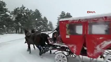 Abant&#39;ta kar keyfi