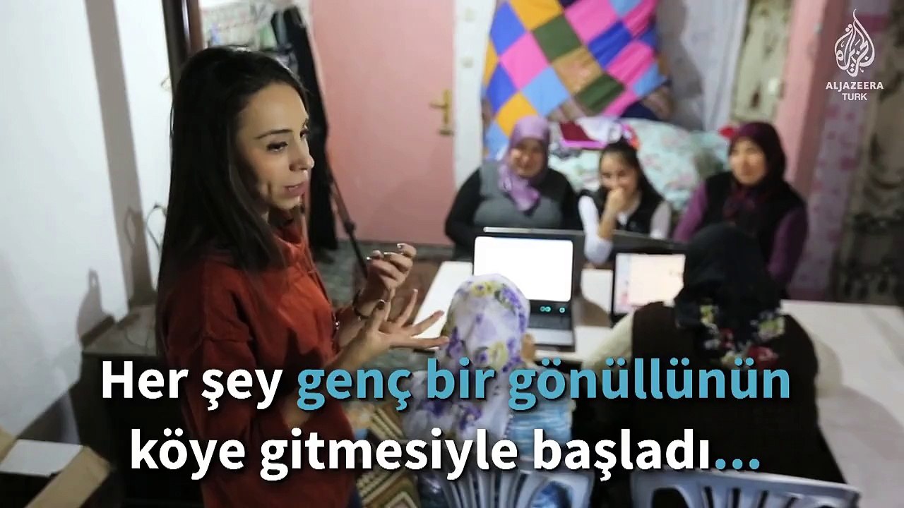 Köye 'gogle' geldi