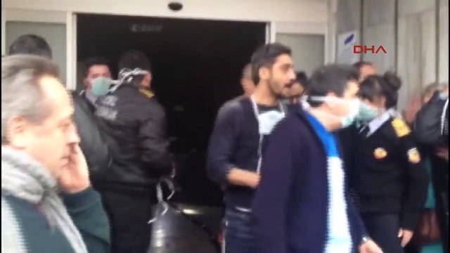 Şişli Etfal Hastanesi'ndeki yangından ilk görüntüler