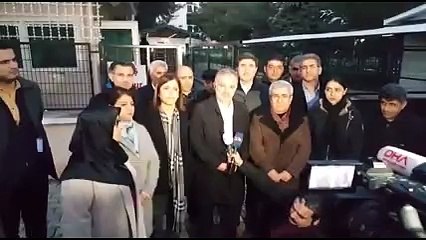 HDP&#39;li Ayhan Bilgen&#39;in gözaltı sonrası yaptığı açıklama
