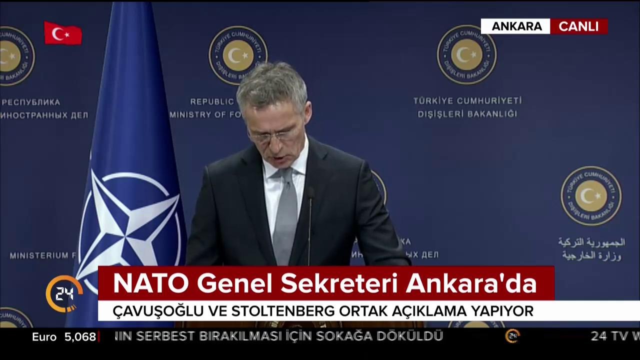 Stoltenberg Türkiye'de