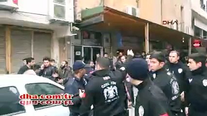 Pompalı tüfekli meydan kavgasına, Bakan Yılmaz'ın korumaları müdahale etti