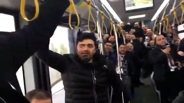 Beşiktaş taraftarı, Galatasaray deplasmanına böyle gitti