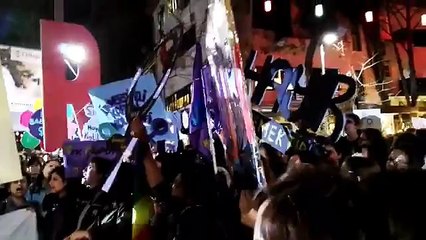 Ankara Feminist Gece Yürüyüşü&#39;nden: Geceler, sokaklar, bu hayat bizim; erkek egemenliğine hayır!